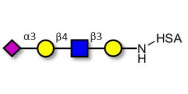 Sialylated tetraose type 2...