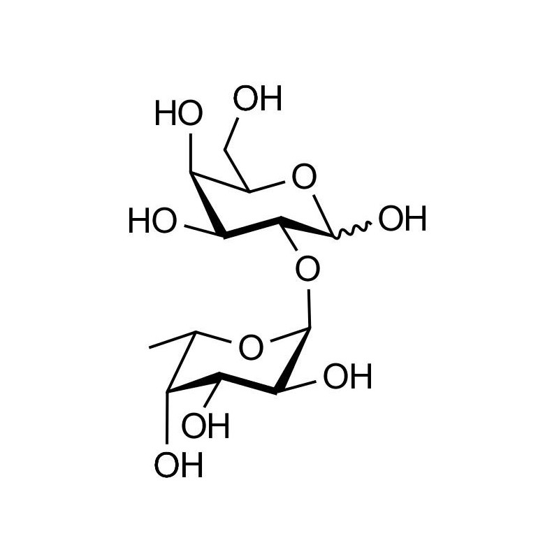 Blood group H antigen disaccharide grafted on polyacrylamide (PAA) with ...