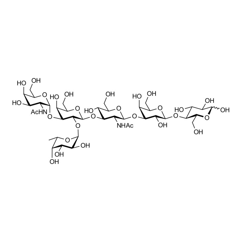 Blood group A antigen hexaose type 1 grafted on polyacrylamide (PAA ...