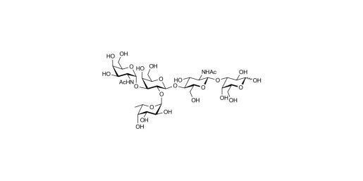 Blood group A antigen pentaose type 2 grafted on polyacrylamide (PAA ...