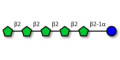Fructo-oligosaccharide DP6 / GF5 (>95% HPAEC-PAD) - 1-F-(1-β-fructofuranosyl)2-nystose ; 1,1,1,1-Kestohexaose ; 1,1,1,1-Kestohexose ; Fructohexasaccharide
