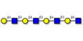 Tetra-N-Acetyl-D-Lactosamine (>90% NMR) - TetraLacNAc; Tetra-(2-Acetamido-2-deoxy-4-O-β-D-galactopyranosyl-D-glucopyranose); Tetra-(N-Acetyl-4-O-(β-D-galactopyranosyl)-D-glucosamine)