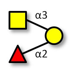 Blood group A antigen triose (>90% NMR)