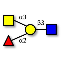 Blood group A antigen tetraose type 1 (>90% NMR)
