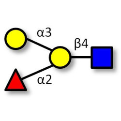 Blood group B antigen tetraose type 2 (>90% NMR)
