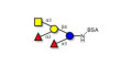 Blood group A pentaose grafted on BSA