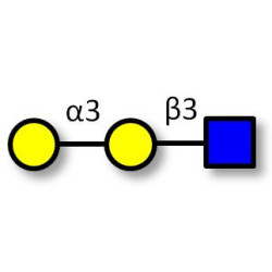 Xeno antigen type 1 / Blood group B antigen triose type 1 linear (>85% NMR) 
