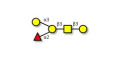 Blood group B antigen pentaose type 4 (>85% NMR)