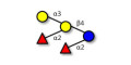 Fucosyl B antigen pentaose type 6 (>80% NMR)