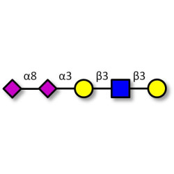 Disialylated pentaose type 1 (>85% NMR)
