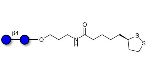 Cellobiose with cyclic di-thiol (Linker-LIPO A)