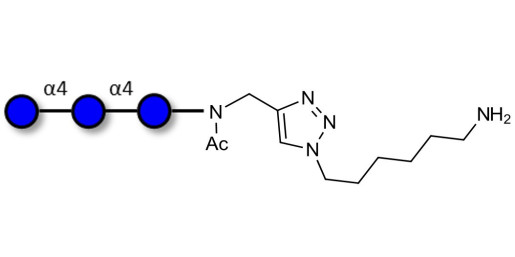 Maltotriose DP3 with free terminal amine (Linker-NH2 D)
