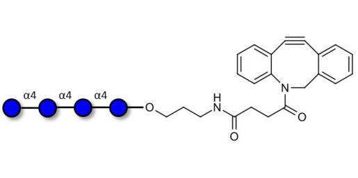 Maltotetraose DP4 with DBCO (Linker-DBCO A)