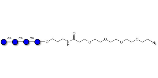 Maltotetraose DP4 with terminal azide (Linker-N3 A)