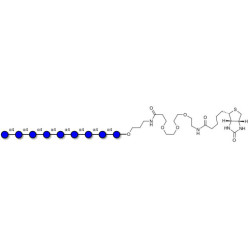Maltononaose DP9 linked to biotin (Linker-BT C)