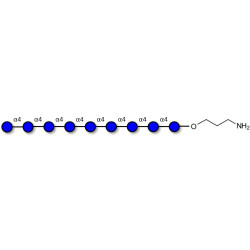 Maltononaose DP9 with free terminal amine (Linker-NH2 A)