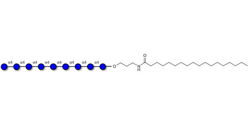 Maltononaose DP9 with stearic chain (Linker-STEA A)