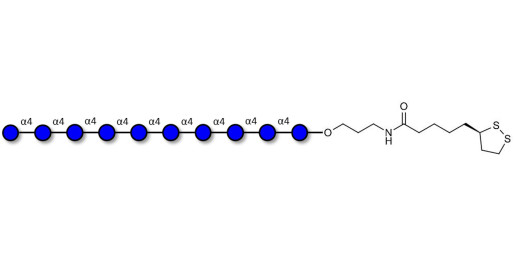 Maltodecaose DP10 with cyclic di-thiol (Linker-LIPO A)