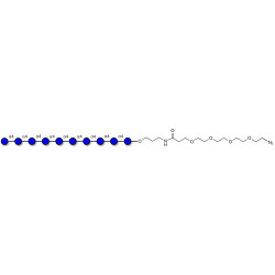 Maltodecaose DP10 with terminal azide (Linker-N3 A)