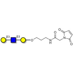 Core type 1 triose linked to maleimide (Linker-MAL A)