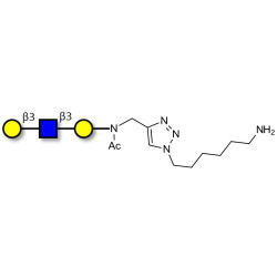 Core type 1 triose with free terminal amine (Linker-NH2 D)