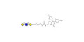 Core type 2 triose linked to fluorescein (Linker-FLUO A)