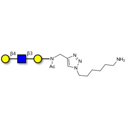 Core type 2 triose with free terminal amine (Linker-NH2 D)