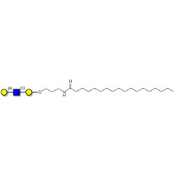 Core type 2 triose with stearic chain (Linker-STEA A)