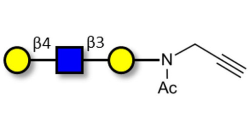 Core type 2 triose with terminal alkyne (Linker-CΞCH A) - GLY006-NPR