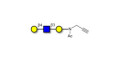 Core type 2 triose with terminal alkyne (Linker-CΞCH A) - GLY006-NPR