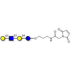 Lacto-N-tetraose (LNT) linked to maleimide (Linker-MAL A)