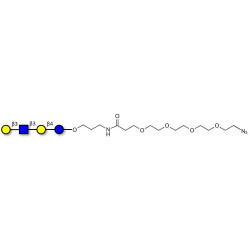 Lacto-N-tetraose (LNT) with terminal azide (Linker-N3 A)
