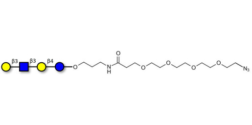 Lacto-N-tetraose (LNT) with terminal azide (Linker-N3 A) - LNT