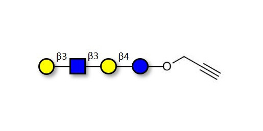 Lacto-N-tetraose (LNT) with terminal alkyne (Linker-CΞCH B) - LNT