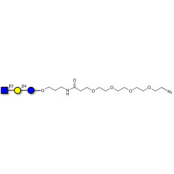 Lacto-N-Triose (LNT2) with terminal azide (Linker-N3 A)