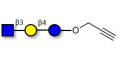Lacto-N-Triose (LNT2) with terminal alkyne (Linker-CΞCH B) - LNT2; LNTII