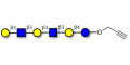 Para-Lacto-N-hexaose 2 (Para-LNH2) with terminal alkyne (Linker-CΞCH B)