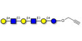 Para-Lacto-N-neohexaose (Para-LNnH) with terminal alkyne (Linker-CΞCH B)