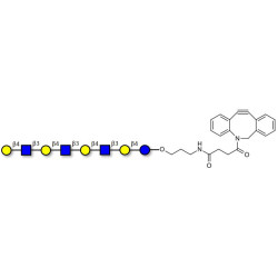 Lacto-N-neooctaose (LNnO) with DBCO (Linker-DBCO A)