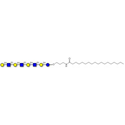 Lacto-N-neooctaose (LNnO) with stearic chain (Linker-STEA A)