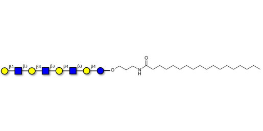 Lacto-N-neooctaose (LNnO) with stearic chain (Linker-STEA A)