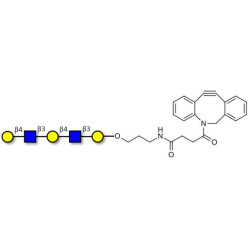 Galacto-N-neopentaose with DBCO (Linker-DBCO A)