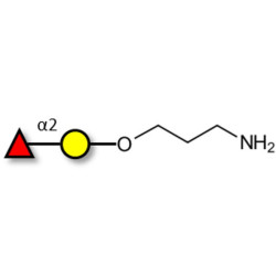 Blood group H antigen disaccharide with free terminal amine (Linker-NH2 A)
