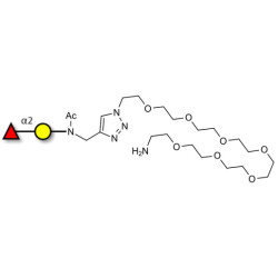 Blood group H antigen disaccharide with free terminal amine (Linker-NH2 C)