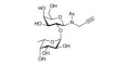 Blood group H antigen disaccharide with terminal alkyne (Linker-CΞCH A)