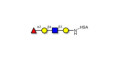 Blood group H antigen tetraose type 2 grafted on HSA