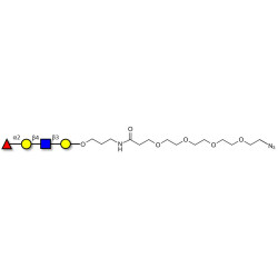 Blood group H antigen tetraose type 2 with terminal azide (Linker-N3 A)