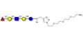 Lacto-N-fucopentaose I (LNFP I) / Blood group H antigen pentaose type 1 with free terminal amine (Linker-NH2 B)