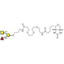 Blood group A antigen triose linked to biotin (Linker-BT C)
