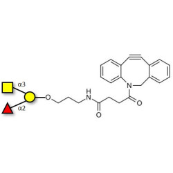 Blood group A antigen triose with DBCO (Linker-DBCO A)